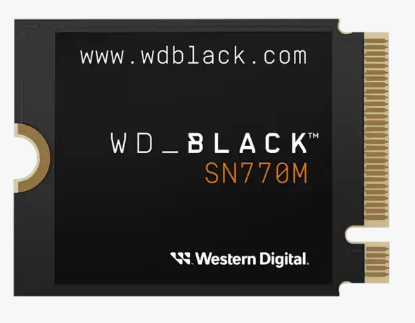 Up to 15 off WD BLACK SN770M NVMe SSD M.2 2230 NVME $186