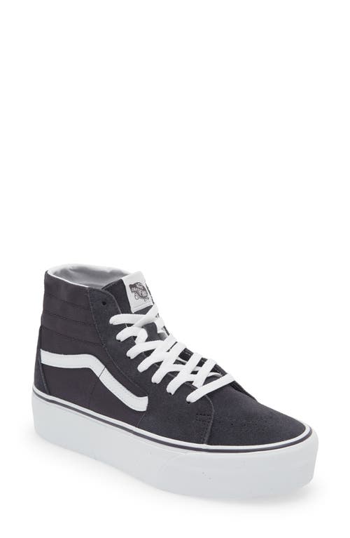 Vans Womens Sk8-Hi Tapered Stackform Platform Sneaker Nine Iron $36, Glimmer Indigo $40 Free Shipping