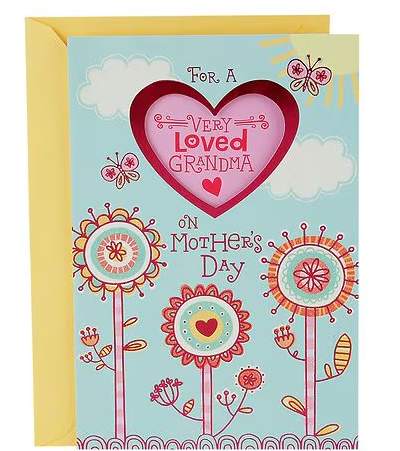 Walgreens Hallmark Mothers Day Card for Grandmother 2 for Free Free Store Pickup at Walgreens $10 Order Minimum