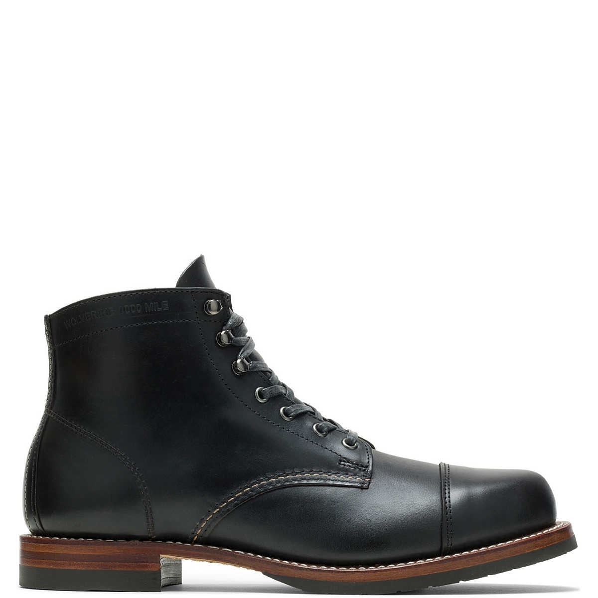 Wolverine 1000 Mile Cap Toe Classic Leather Boot Brown or Black $279 Free Shipping