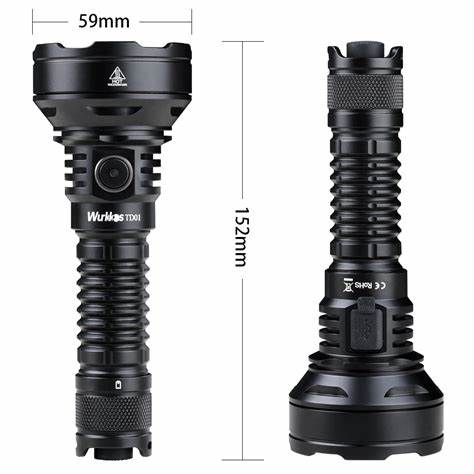 Wurkkos TD01C 3000K High CRI 21700 Rechargeable Tactical Flashlight 35.19 Free shipping $35.19