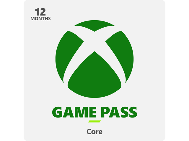 Xbox Live Game Pass Core - 12-Month Code for $48.99, Email Delivery