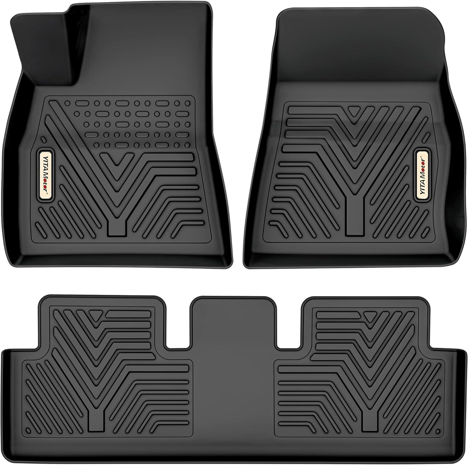 YITAMOTOR Floor Mats Compatible with Tesla Model 3 Fit for 2024-2017 Tesla Model 3 $24.99 Free Shipping