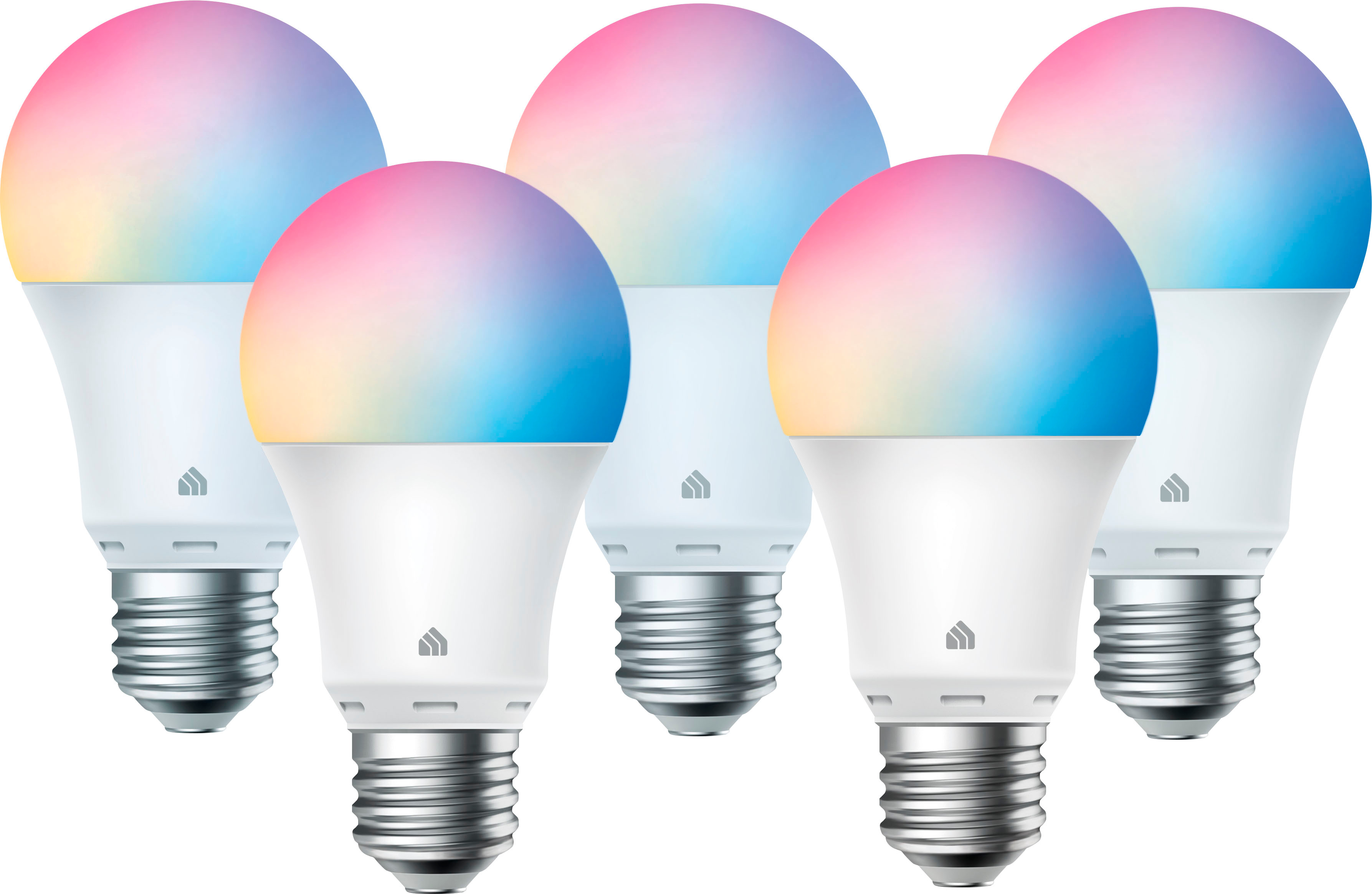 YMMV 5-Pack TP-Link Kasa KL125 A19 Wi-Fi Smart LED Bulb Multicolor, KL125P5 $18.99 Free Pickup