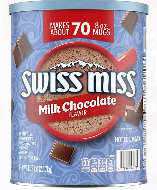 YMMV- Swiss Miss Milk Chocolate Hot Cocoa Mix 76.5 oz. $1.01