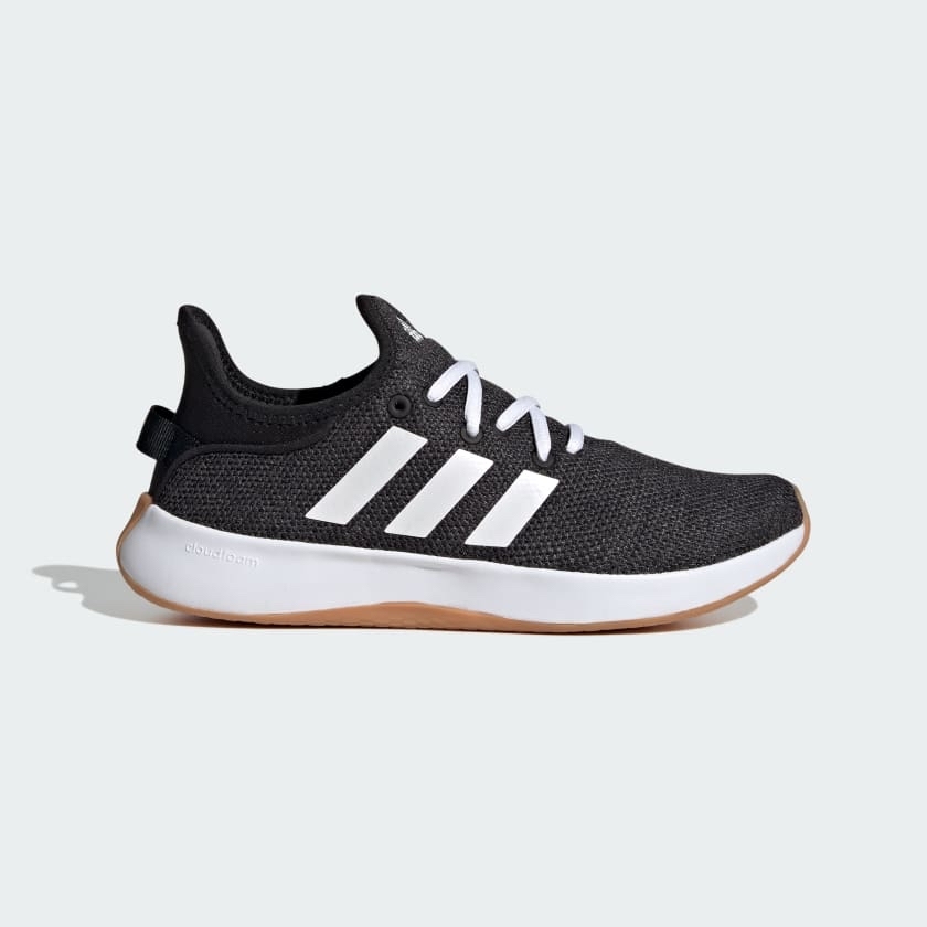 Adidas Cloudfoam Pure Shoes - Black Womens Lifestyle adidas US - $26.60