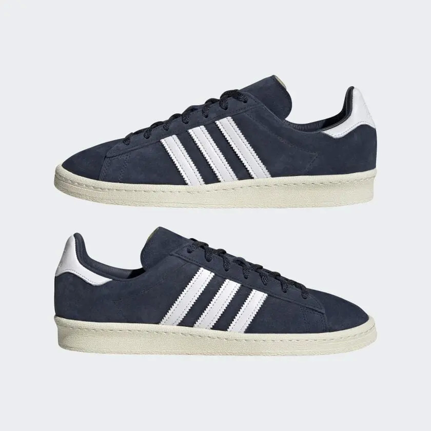 Adidas Mens Campus 80s Shoes Collegiate Navy / Cloud White / Off White $22.88 Free Shipping