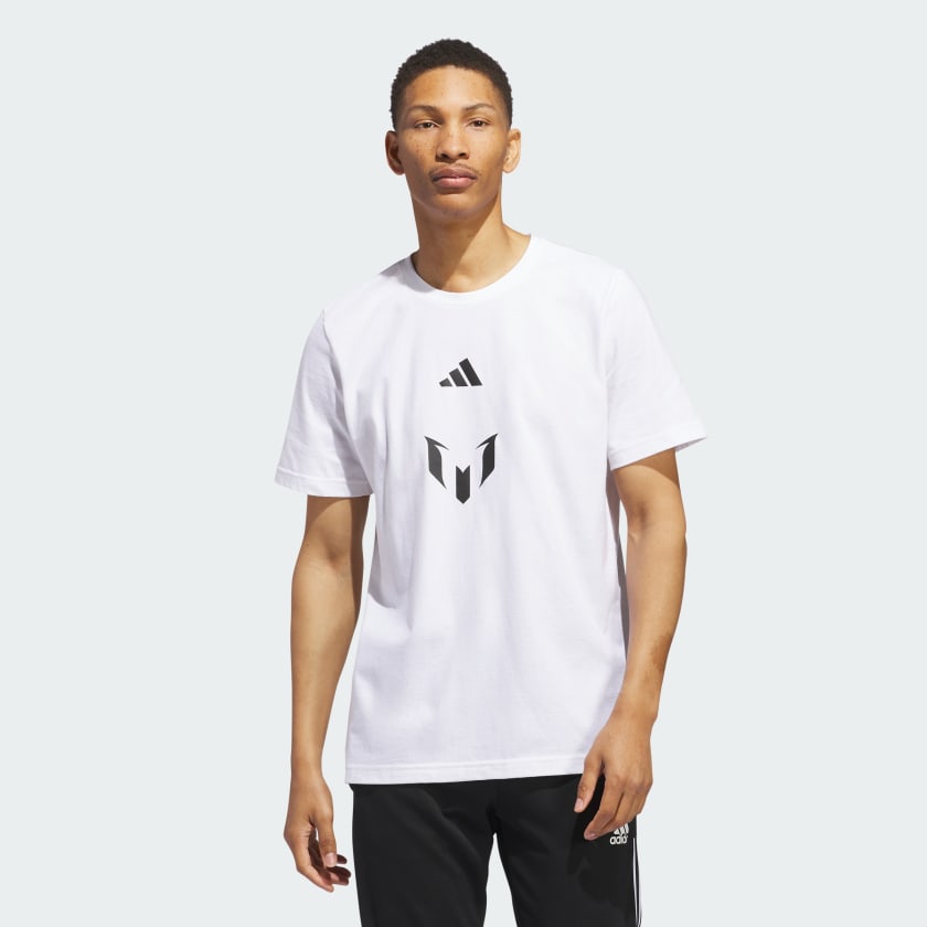 Adidas Mens Messi T-Shirt 2 Colors $10.80/$13.80 Free Shipping