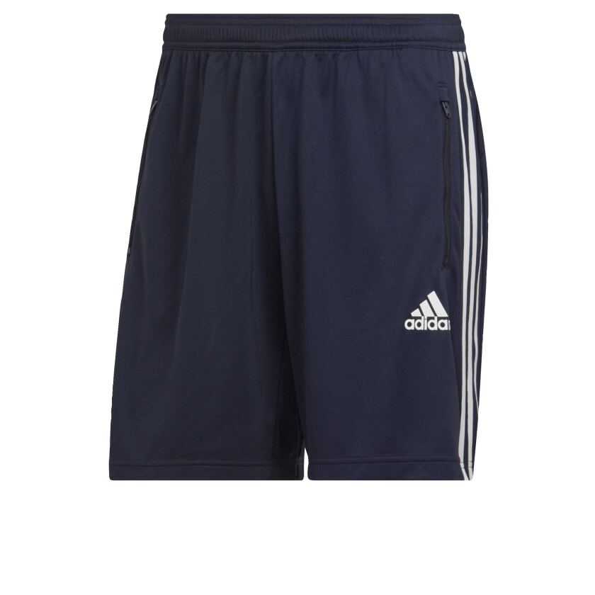 Adidas Mens Primeblue Designed to Move Sport 3 Stripes Shorts $10