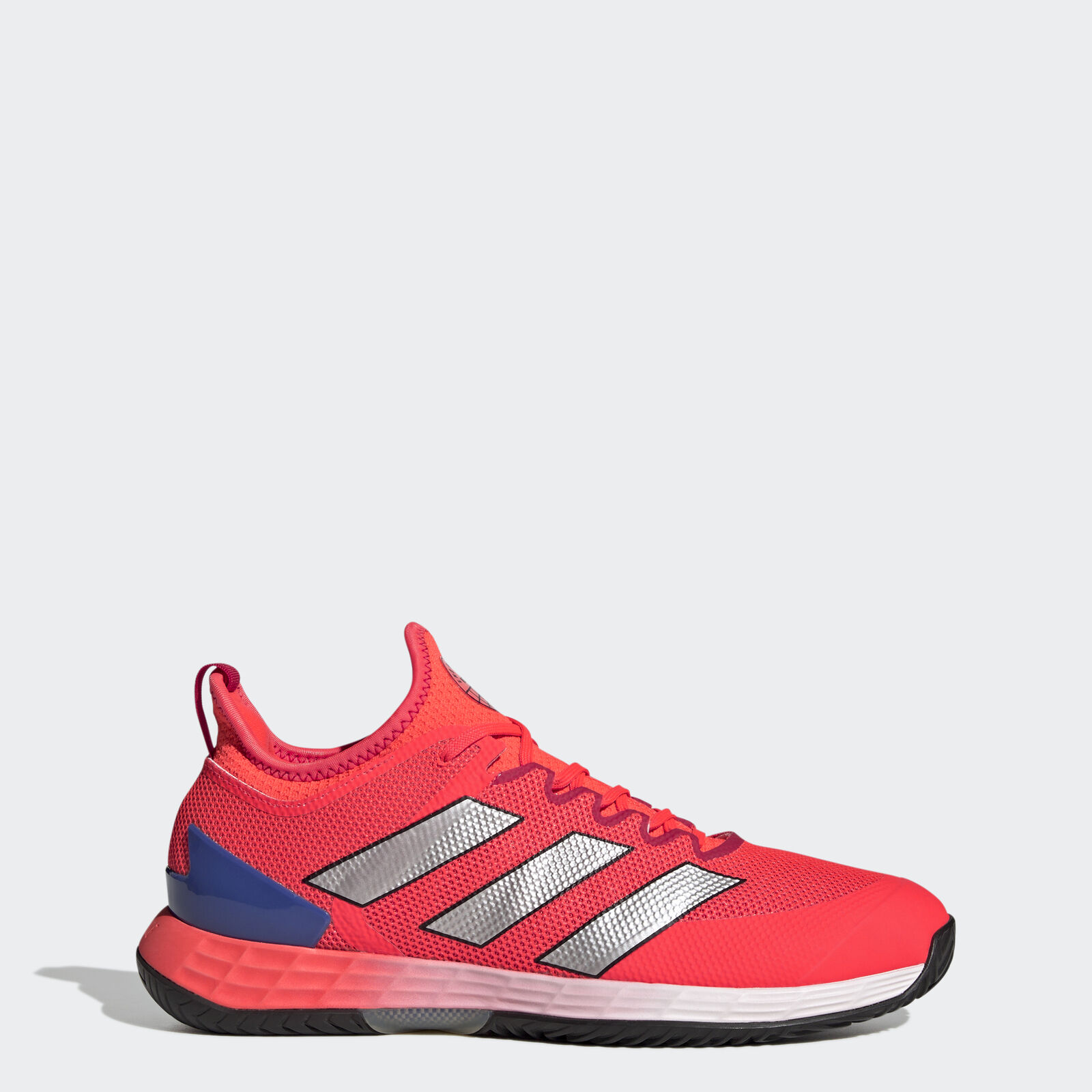 adidas Mens adizero Ubersonic 4 Tennis Shoes Red/Silver/Blue, Select Sizes $35.35 Free Shipping