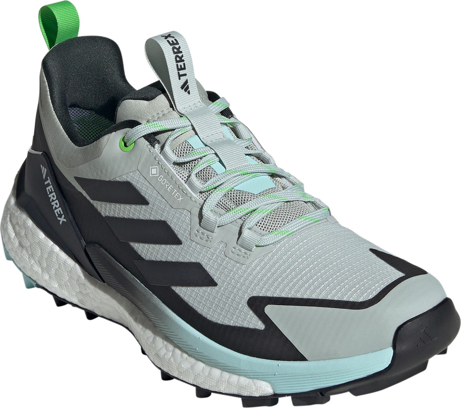 Adidas Womens Terrex Free Hiker 2.0 Hiking Shoes Wonder Silver $60 Free Shipping