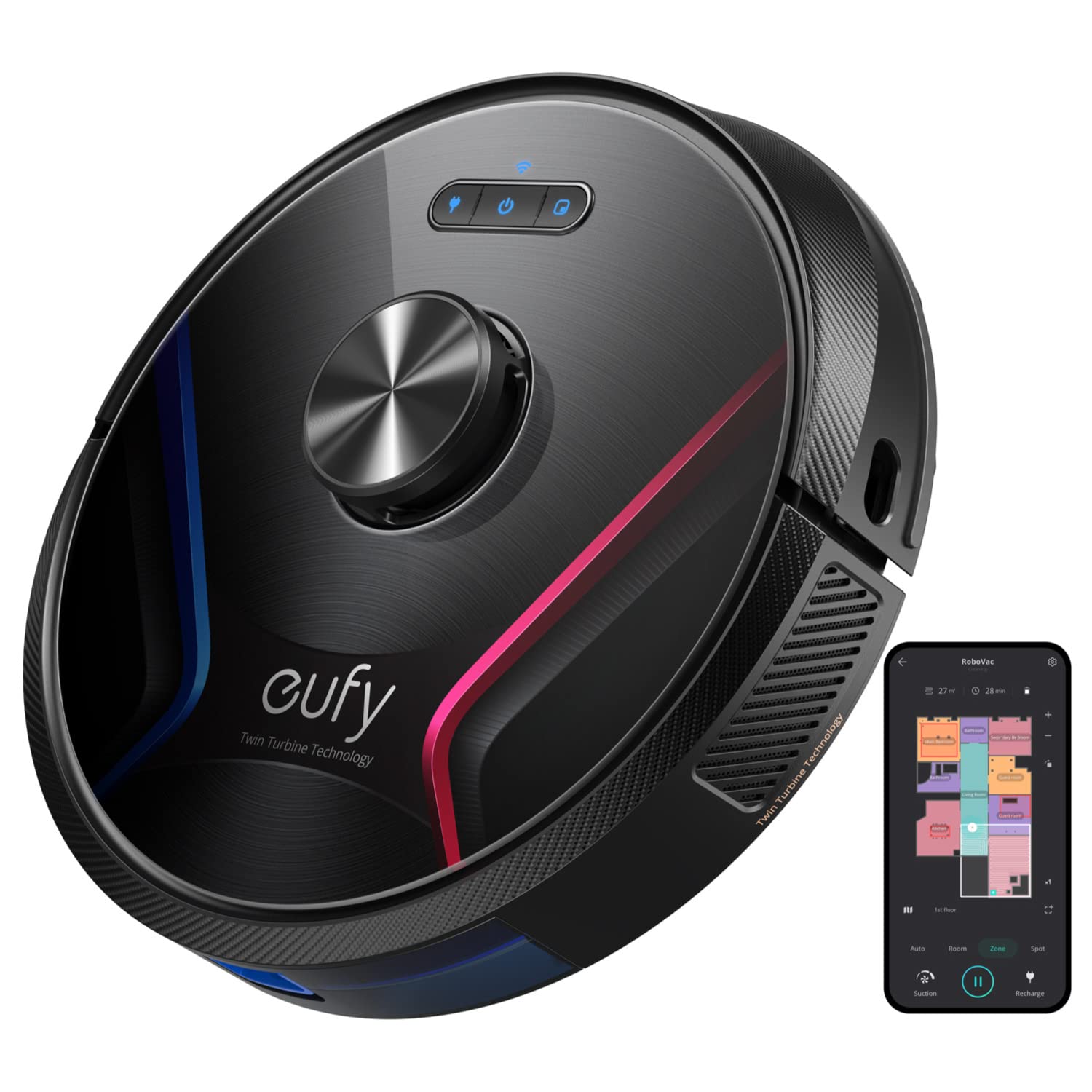 Eufy RoboVac G30 Hybrid SES, 2-in-1 Sweep and mop, Self-Emptying Robot Vacuum $249.99